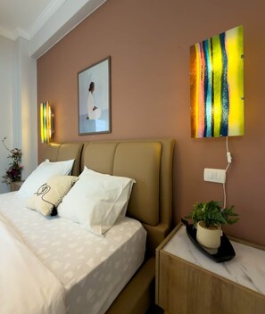 1 bedroom, iron/ironing board, WiFi, bed sheets - Amelia Beach (Pet Friendly) (Sarandë)