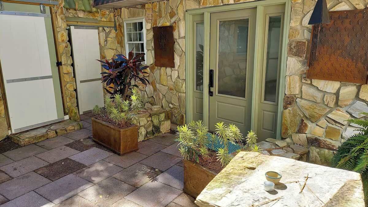 Detalhe da fachada