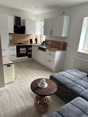 Living area - Holiday apartment Haus Hermann (Müden)