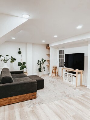 Living area - Modern farmhouse charm meets warm, elevated comfort. (Unknown)