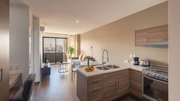 Departamento, 1 habitación, balcón | Interior