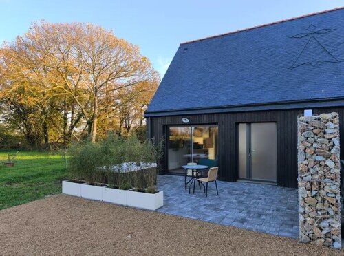 Love room avec jacuzzi privatif proche Golfe du Morbihan