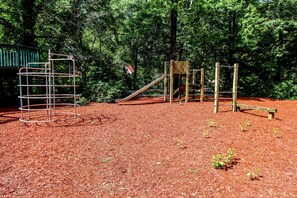 Children’s area - 2BR Retreat nr Downtown Helen | Pool & Gym Access! (Helen)