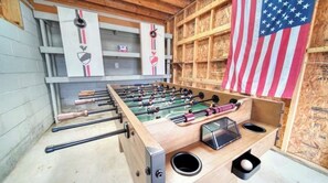 Games room - Campfire Cabin/ Hot Tub/ Fire pit/ Sleeps 12/ Aska Adventure Area (Blue Ridge)