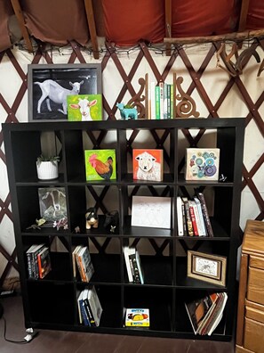 Interior - Relax in a Cozy, Skylit Yurt at a Farm Animal Sanctuary (Pittsboro)