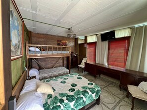 4 habitaciones, wifi y ropa de cama