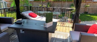 Welcome to cozy suites in a great neighborhood With lot of amenities .