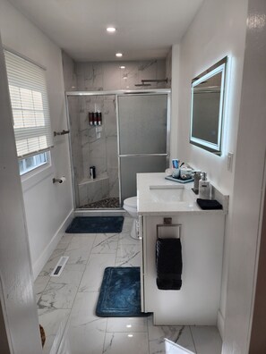 Bathroom - 3-bedroom two story house in tranquil Metropolis with cool AC breeze (Metropolis)