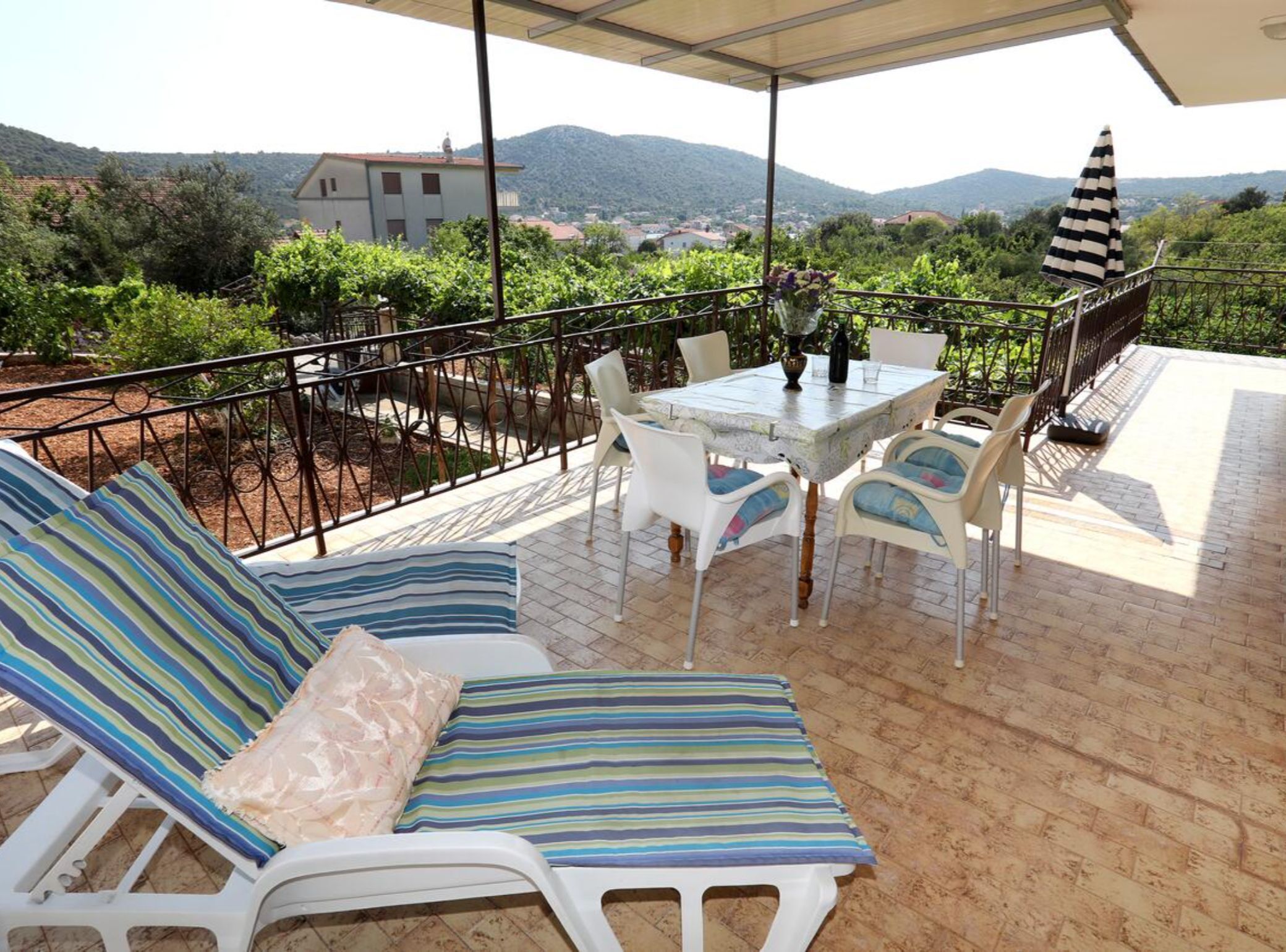 Apartment (Two Bedroom Apartment with Terrace) | Balcony