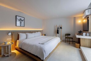 1 bedroom, desk, iron/ironing board, travel cot - Capitalia | Chapultepec Forest Chic Haven (Ciudad de México)