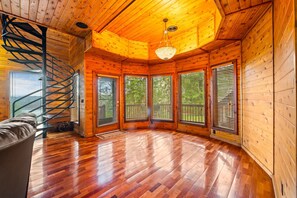 Interior - Sunset Ridge: Modern Lakeview Cabin; Fenced Yard (LaFollette)
