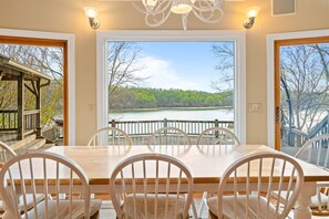 Dining - Poolside Paradise: Lakefront; Private Pool; Dock (LaFollette)