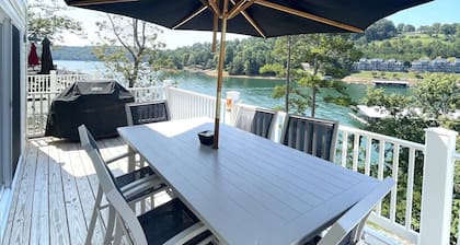 Shake `N Lake: Lakefront - No Wake, Modern; Dock