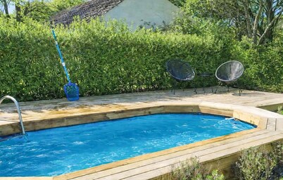 Amazing home in Sæby with private swimming pool, can be inside or outside