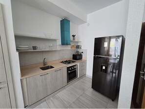 Private kitchen - Apartamento Amueblado en Naco – Piso 12 (Santo Domingo)