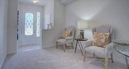 Spacious and well furnished bedroom in a new built in Oshawa, Ontario. Canada.