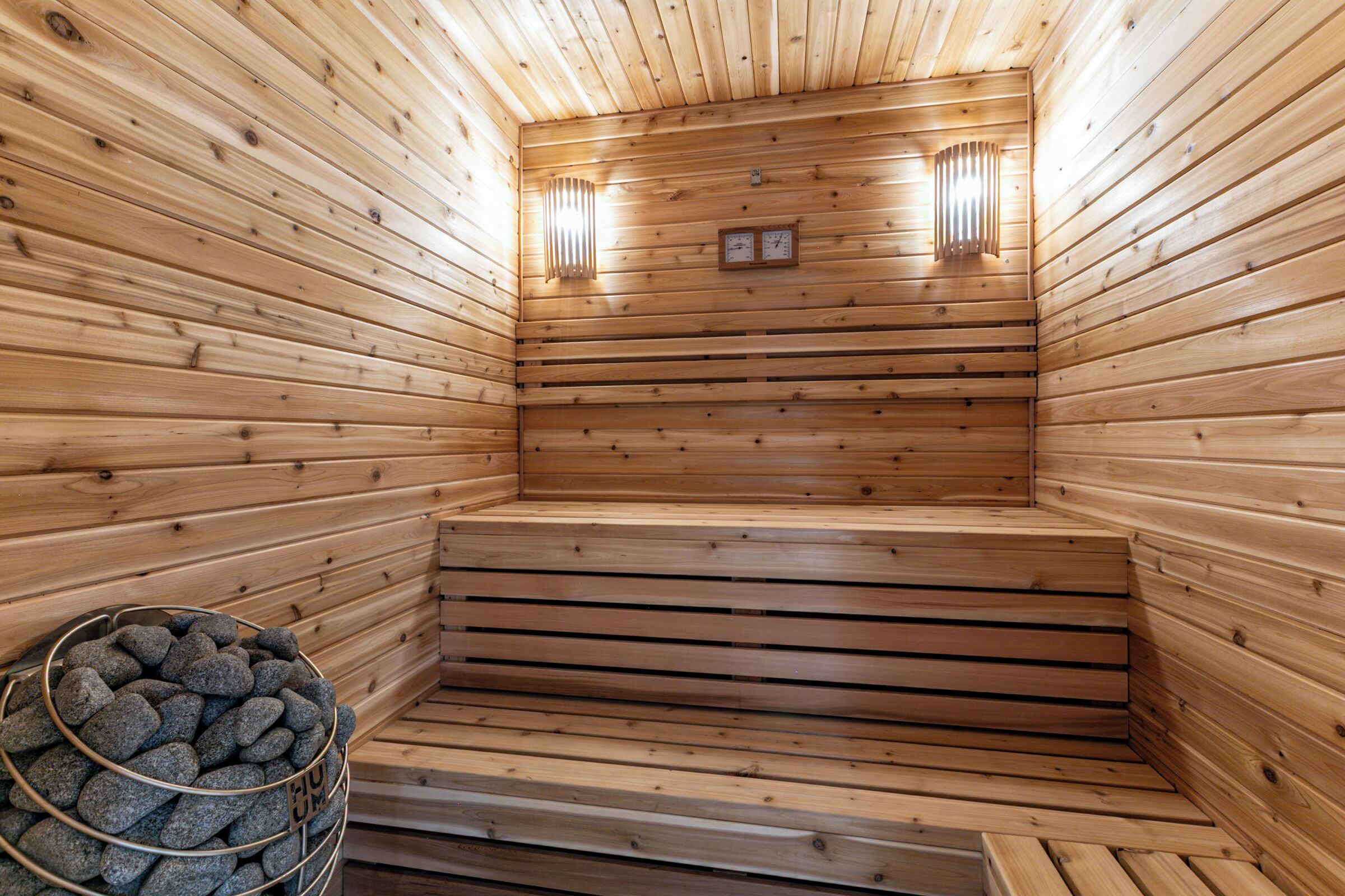 Luxury House, Patio | Sauna