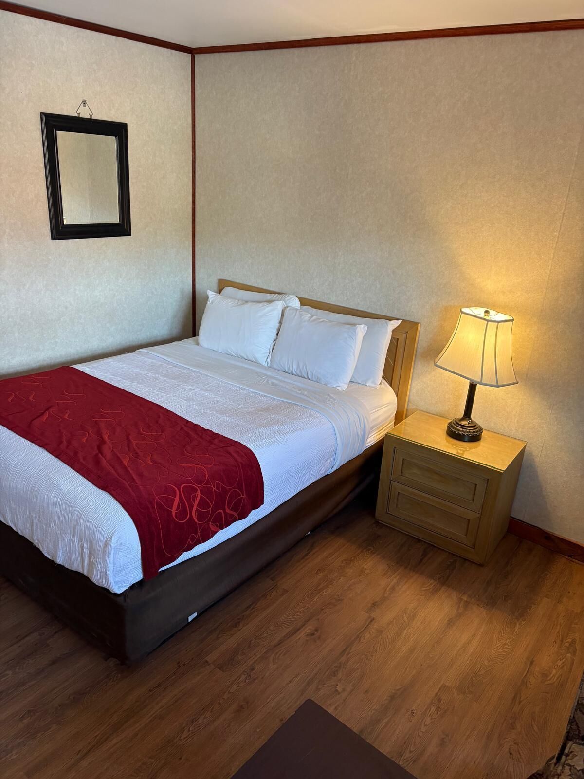 Iron/ironing board, bed sheets