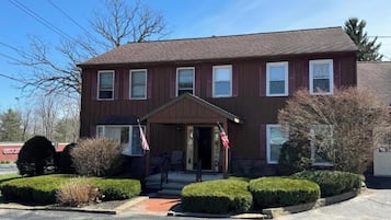 Voorkant van accommodatie