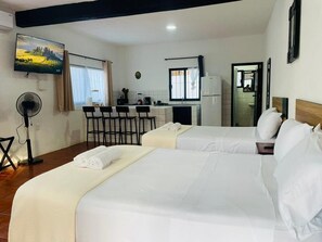 1 bedroom, in-room safe, iron/ironing board, free WiFi