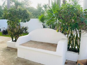 Terrace/patio - Cocoa department, unbeatable location. (puerto escondido)