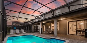 Beheizter Pool