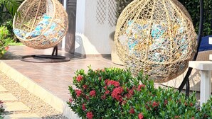 Terrace/patio - LUXURY HOUSE RICAURTE CUNDINAMARCA (SUITABLE FOR PETS AND LARGE GROUPS) (Llano Del Pozo)