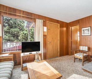 Living area - Get ready to embrace the rustic charm of Machin Cottage #10 Pet Friendly (Estes Park)