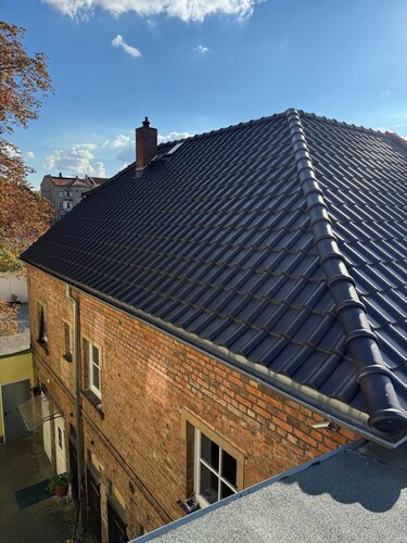 Idyllic backyard at the gates of Leipzig