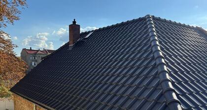 Idyllic backyard at the gates of Leipzig