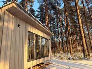 Exterior - Quiet Lakefront Cabin for Deep Rest & Nature Retreat | Tahana Haven (Gauja)