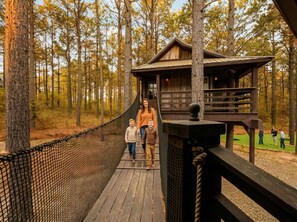 Property grounds - NEW! HP-Themed Retreat w/ Hot Tub, Game Room, Fire Pit, Mini Golf and More! (Broken Bow)