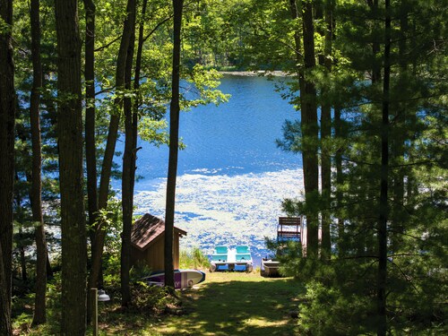 Pine Lake Lodge - Serene Lakeside Retreat on Private Lake –  Shell Lake Escape