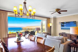 Condo (5 Bedrooms) | Dining - Honua Kai 2 Free Cars KBM Resorts Mountain and Ocean Views 2 Units, 5 Bedrooms HK Ml-3553 (Kaanapali)