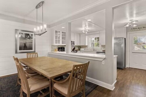 NEW! Large home near beach! Golf Cart Included!