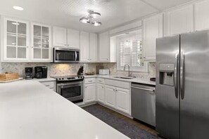 Fridge, microwave, oven, stovetop - NEW! Large home near beach! Golf Cart Included! (St Simons Island)