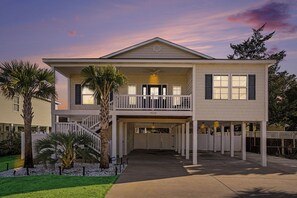 Exterior - Blocks to Beach • Hot Tub • Pool • RV Parking • Family Friendly (North Myrtle Beach)