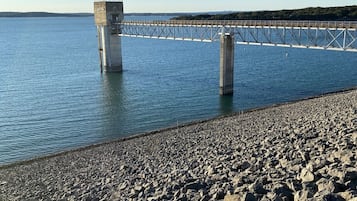 Vlak bij het strand