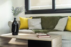 Living area - Athenean Modern Escape near Marina Flisvos-Β2 (Paleo Faliro)