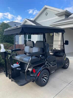 Property grounds - GORGEOUS 3-bedroom house with NEW golf cart in The Villages! Perfect location! (The Villages)