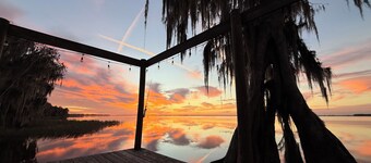 Lake Istokpoga House, Private Dock, Bring Boat, Sunsets, Lake Placid, Poga Ranch