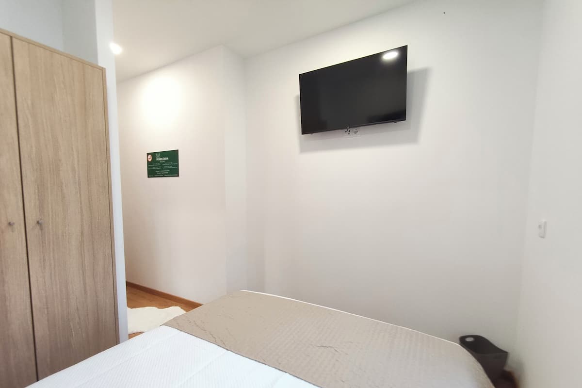 Habitación familiar, para no fumadores, vista a la ciudad