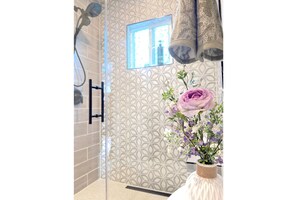 Shower - Beautiful 1 BR 1  Bath craftsman style house in family friendly Normal Heights (San Diego)