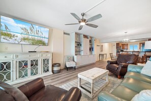 TV - Sandy Key 732 | Spacious Beachfront Condo | Pools, Hot Tub & Tennis | My Beach Getaways (Pensacola)