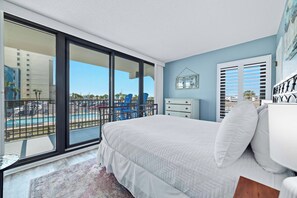 1 bedroom, iron/ironing board, free WiFi, bed sheets - Island Sunrise 169 | Gulf Views| Pool | Low-Density | My Beach Getaways (Gulf Shores)