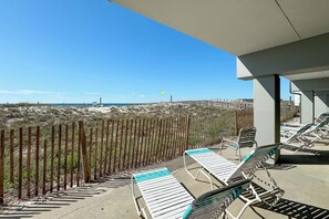 Terrace/patio - Island Sunrise 169 | Gulf Views| Pool | Low-Density | My Beach Getaways (Gulf Shores)