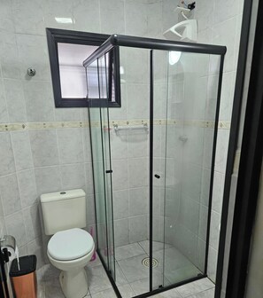 Shower, hair dryer - Cozy feet in the sand (Praia Grande)