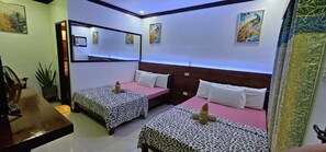 Deluxe Quadruple Room, Partial Sea View - MINA GRANDE BEACH COTTAGES (El Nido)