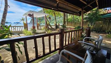 Dobbeltrom – deluxe, balkong, sjøutsikt | Eksteriør