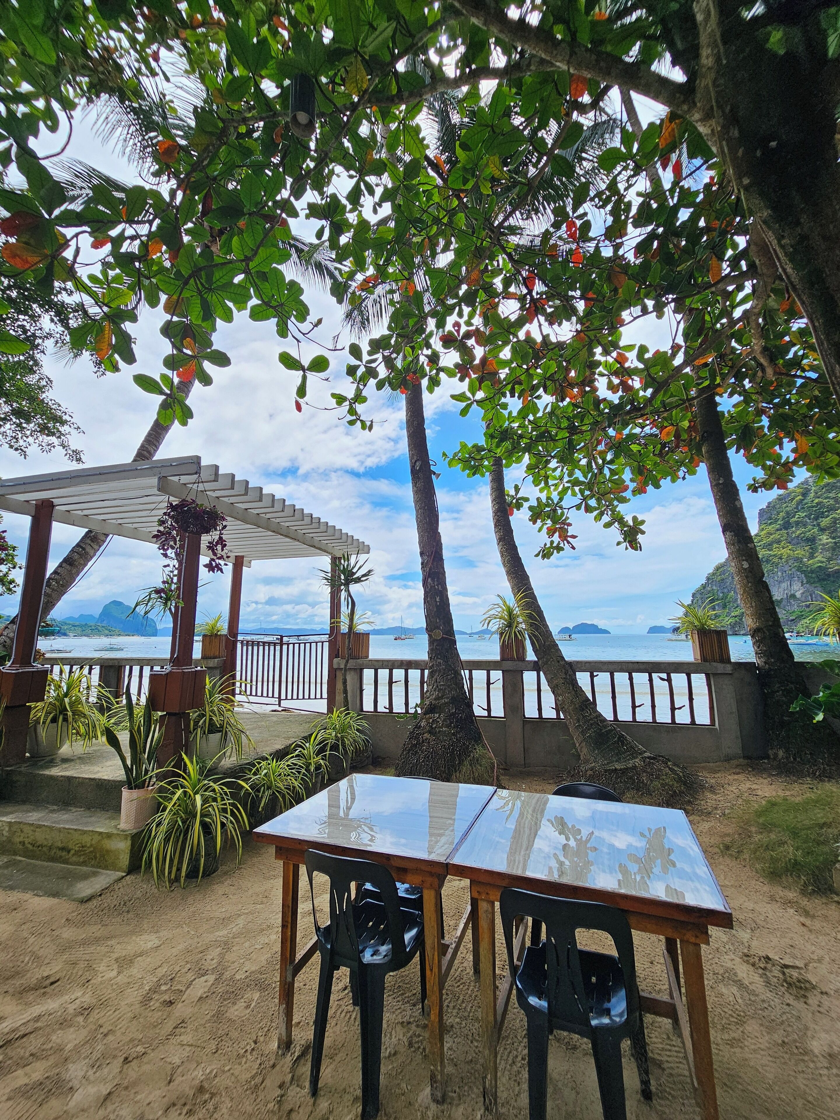 Opções para refeição ao ar livre